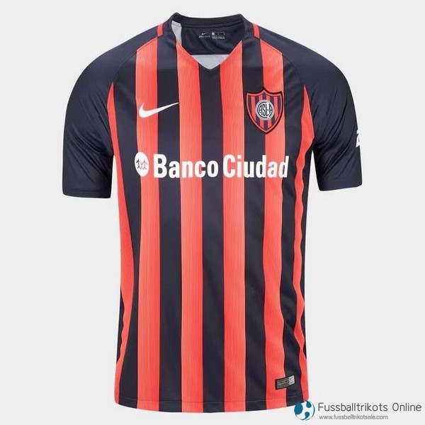 San Lorenzo de Almagro Trikot Heim 2017-18 Fussballtrikots Günstig